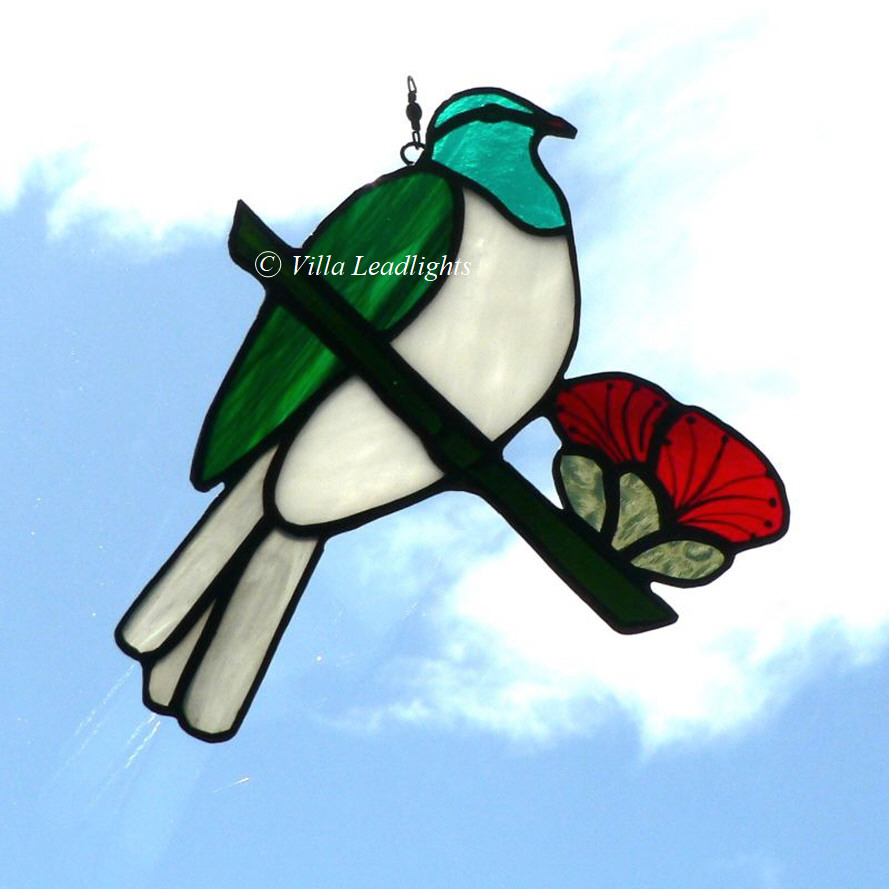 Kereru & Pohutukawa Flowers