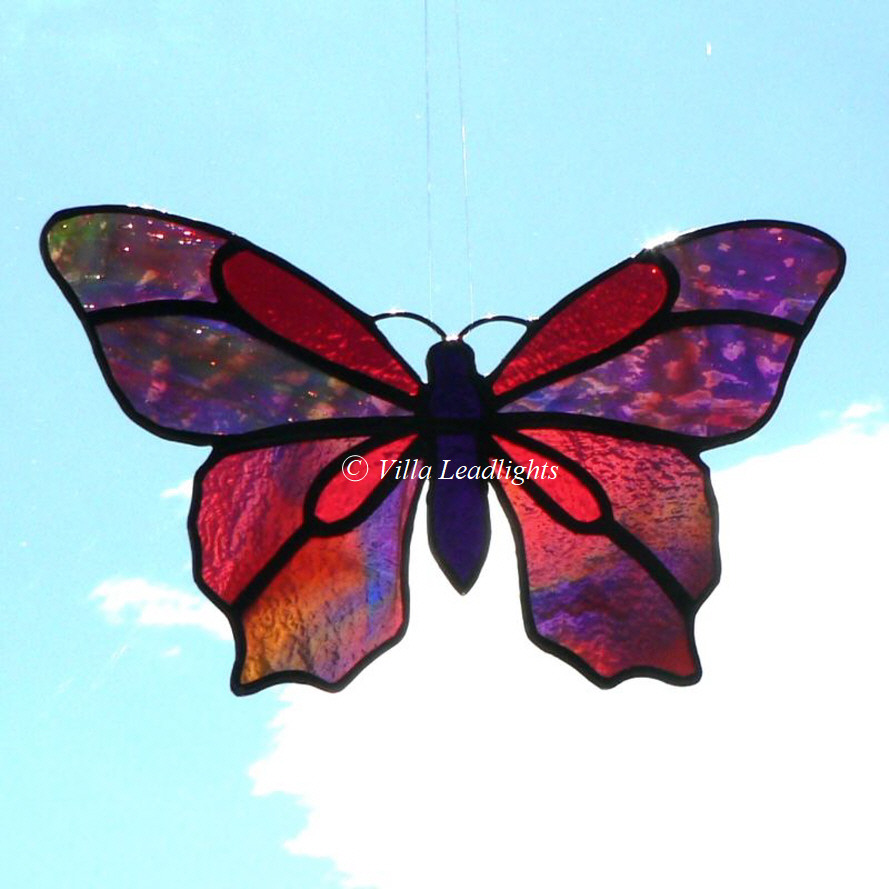 Butterfly – Cranberry Pink Streaky