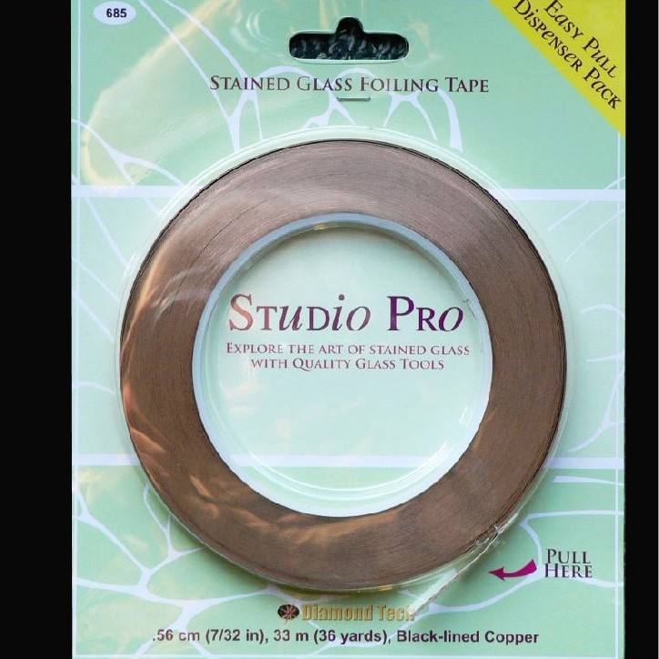 Studio Pro 7/32" (5.56mm) Black Back Copper Foil